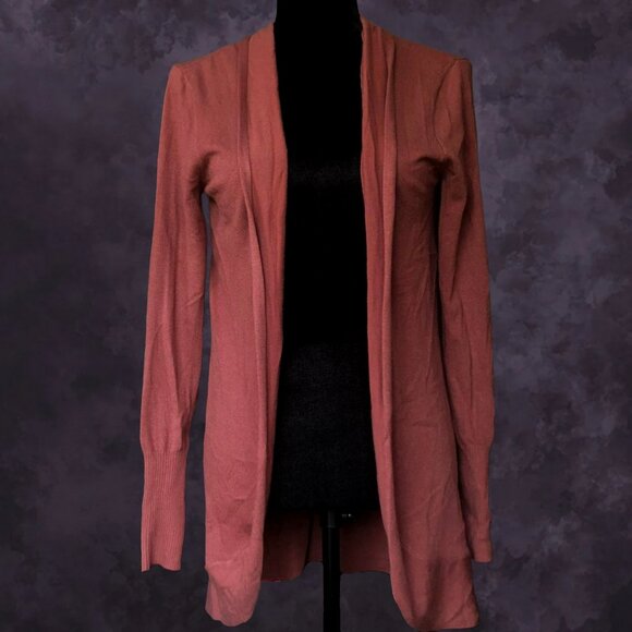 Forever 21 Sweaters - F21 Rust Cocoon Cardigan